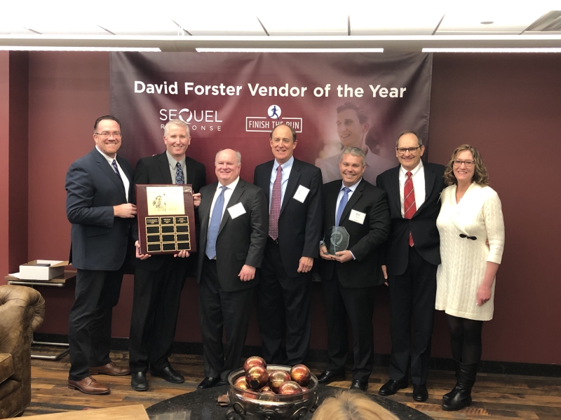 SG360° wins SeQuel’vs 2018 David Forster Vendor of the Year Award