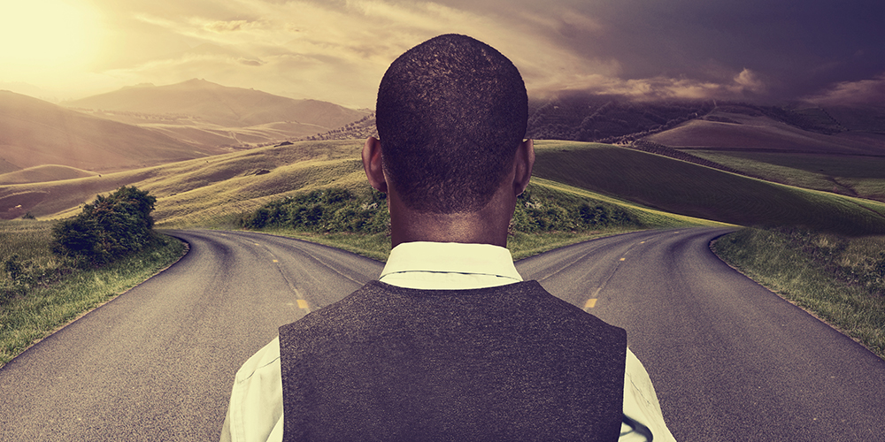 Viewing a fork in the road to marketing strategy