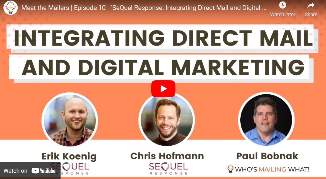 Integrating Direct Mail and Digital Marketing on Meet the Mailers
